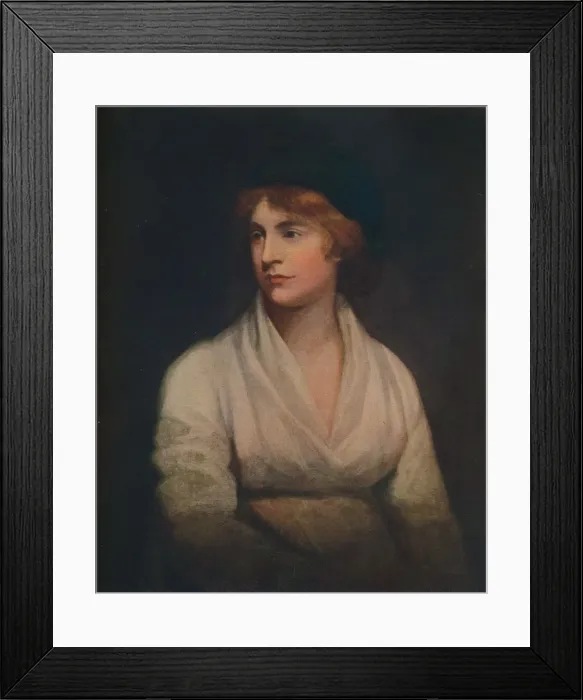 Framed Print : Mary Wollstonecraft, c1797. Artist: John Opie Framed Print : Mary Wollstonecraft, c1797. Artist: John Opie