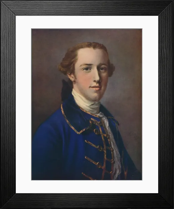 Framed Print : Thomas Cripps, 1759. Artist: Francis Cotes Framed Print : Thomas Cripps, 1759. Artist: Francis Cotes