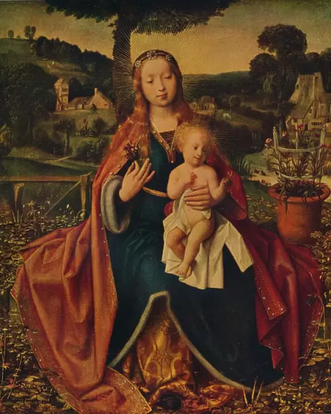 The Virgin and Child in a Landscape, c1520. Artist: Jan Provoost