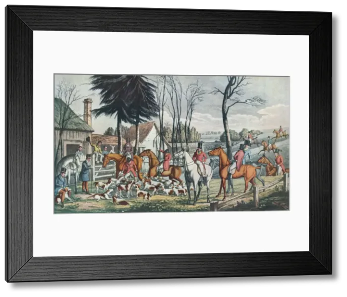 Framed Print : The Death, c1824 Framed Print : The Death, c1824