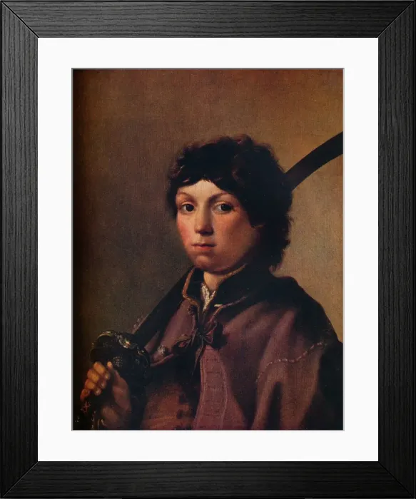 Framed Print : Boy with a Sabre, c1640. Artist: Hendrik Gerritsz Pot Framed Print : Boy with a Sabre, c1640. Artist: Hendrik Gerritsz Pot