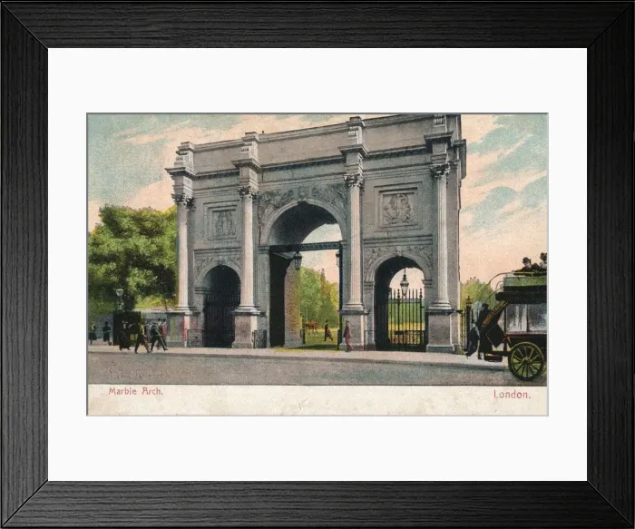 Framed Print : Marble Arch, London, c1906 Framed Print : Marble Arch, London, c1906