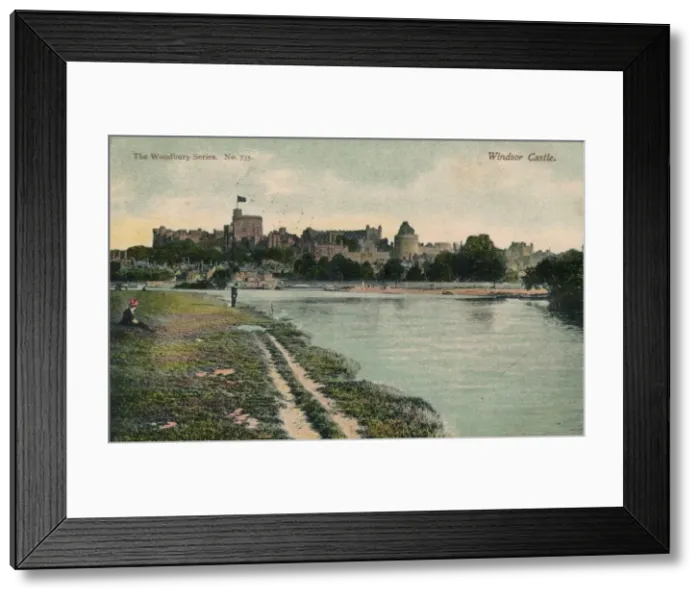 Framed Print : Windsor Castle, c1900 Framed Print : Windsor Castle, c1900