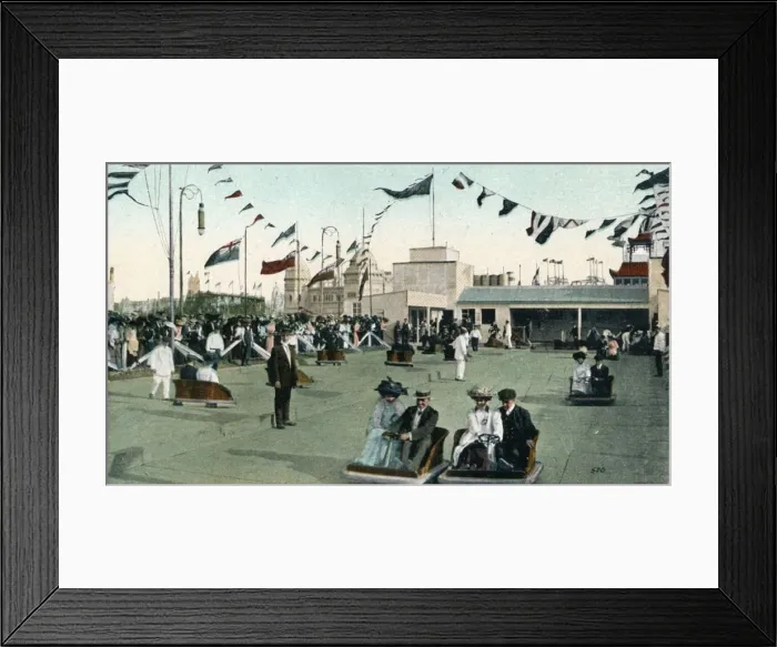 Framed Print : Witching Waves, Imperial International Exhibition, London, 1909 Framed Print : Witching Waves, Imperial International Exhibition, London, 1909