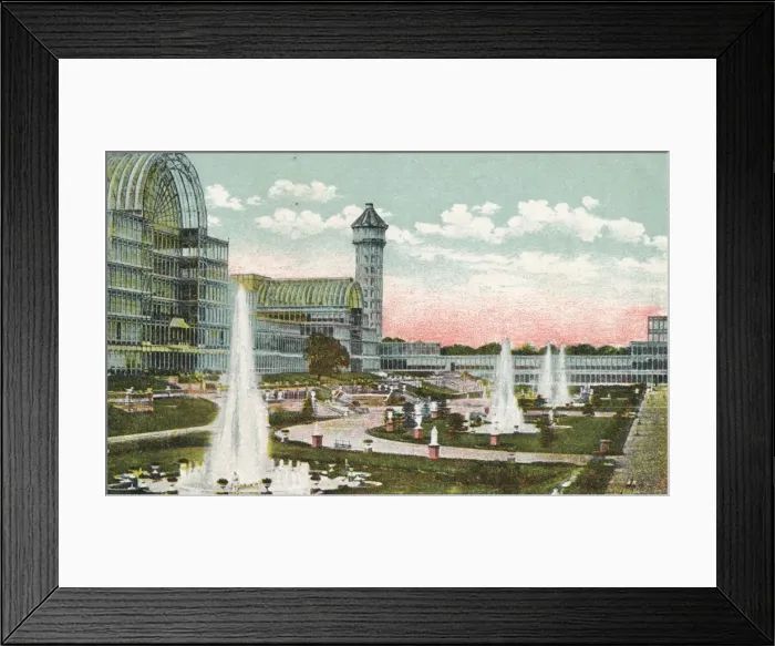 Framed Print : Crystal Palace, Sydenham, c1910 Framed Print : Crystal Palace, Sydenham, c1910