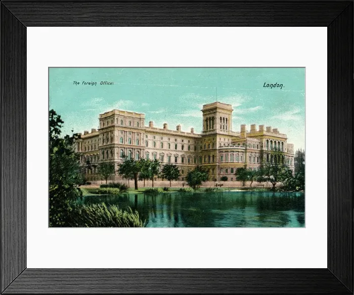 Framed Print : The Foreign Office, London, c1910 Framed Print : The Foreign Office, London, c1910