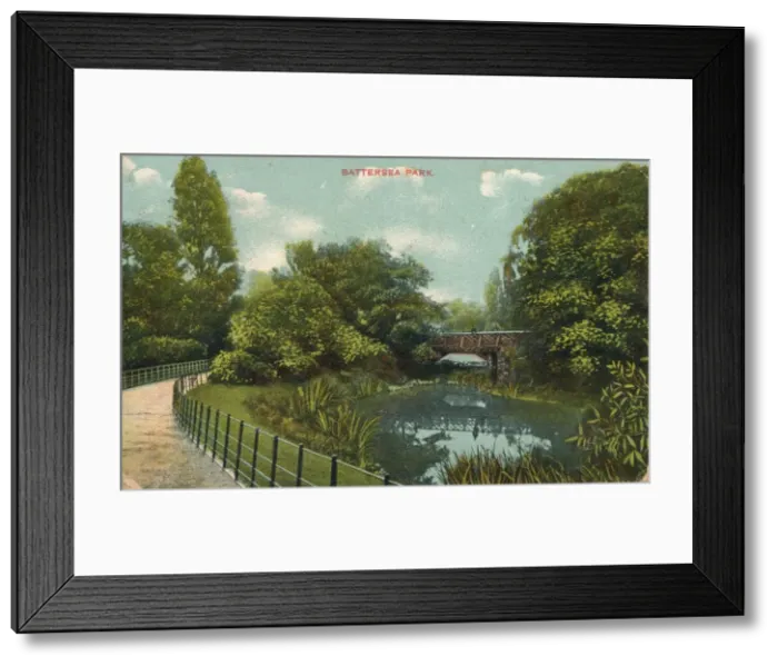 Framed Print : Battersea Park, c1909 Framed Print : Battersea Park, c1909