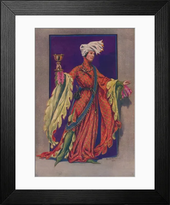 Framed Print : A Nobleman. End of Fourteenth Century, 1926. Artist: Herbert Norris