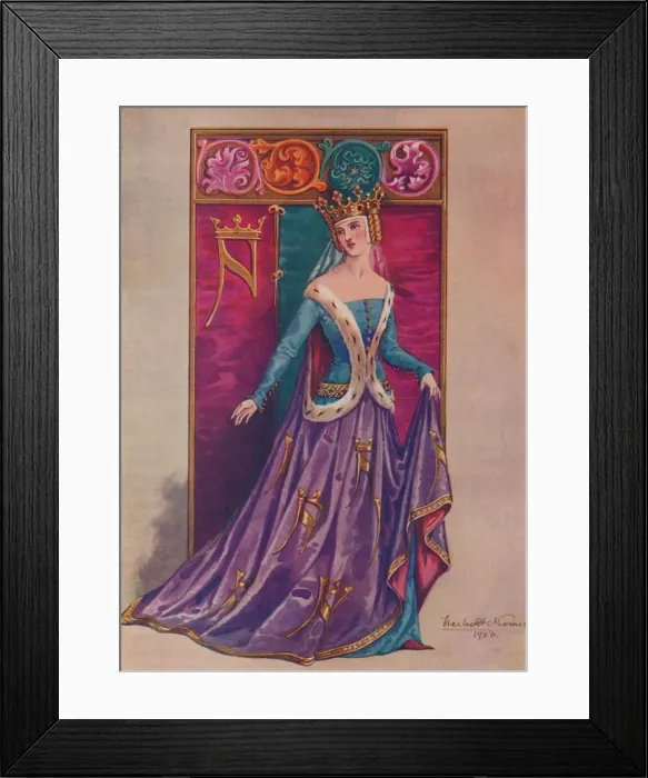 Framed Print : A Noble Lady, 1927. Artist: Herbert Norris Framed Print : A Noble Lady, 1927. Artist: Herbert Norris