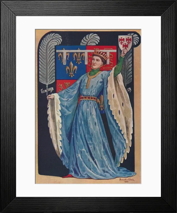Framed Print : Henry, Prince of Wales 1412-13, 1926. Artist: Herbert Norris Framed Print : Henry, Prince of Wales 1412-13, 1926. Artist: Herbert Norris