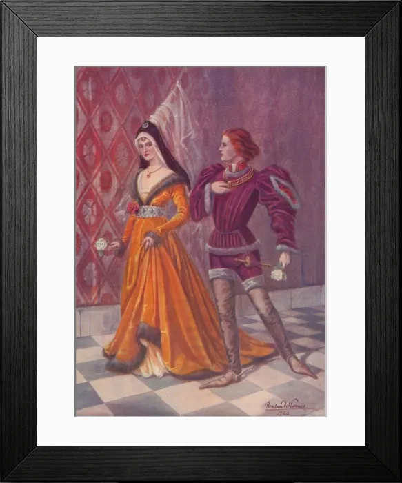 Framed Print : A Nobleman and Lady, 1926. Artist: Herbert Norris Framed Print : A Nobleman and Lady, 1926. Artist: Herbert Norris