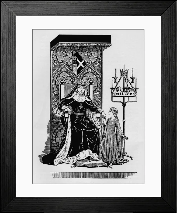 Framed Print : Duchess of York, and Princess Margaret of Clarence, c1926. Artist: Herbert Norris Framed Print : Duchess of York, and Princess Margaret of Clarence, c1926. Artist: Herbert Norris