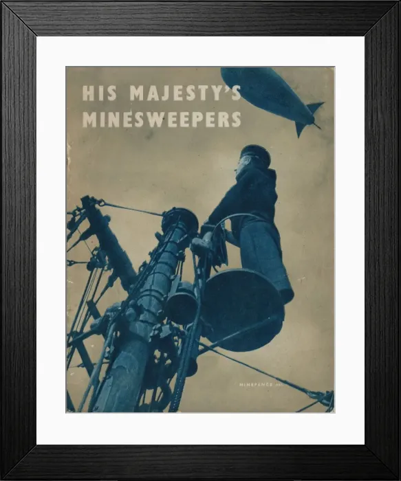 Framed Print : The front page of His Majestys Minesweepers, 1943 Framed Print : The front page of His Majestys Minesweepers, 1943