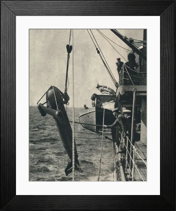 Framed Print : The shark-shaped paravane, 1943 Framed Print : The shark-shaped paravane, 1943