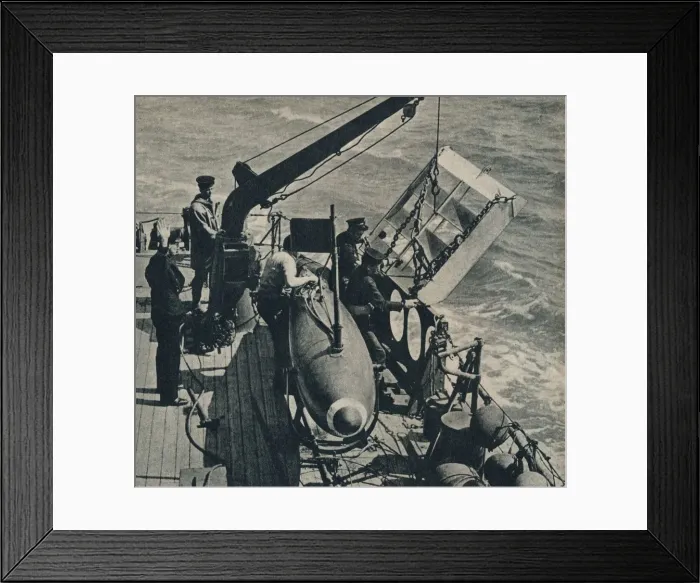 Framed Print : Out Sweep 1943 Framed Print : Out Sweep 1943