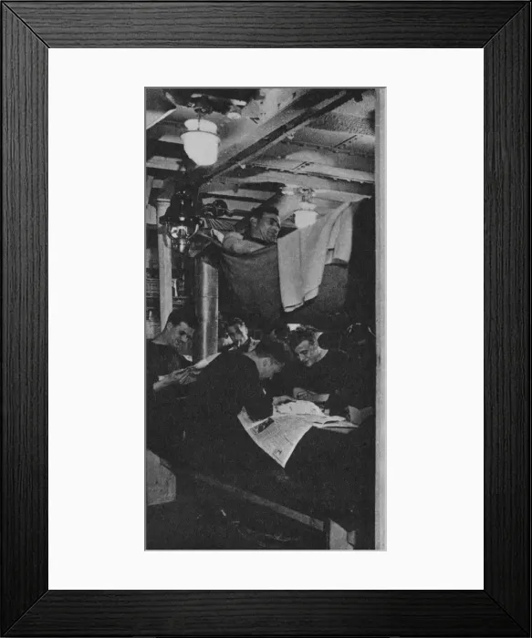 Framed Print : Between Sweeps, 1943 Framed Print : Between Sweeps, 1943