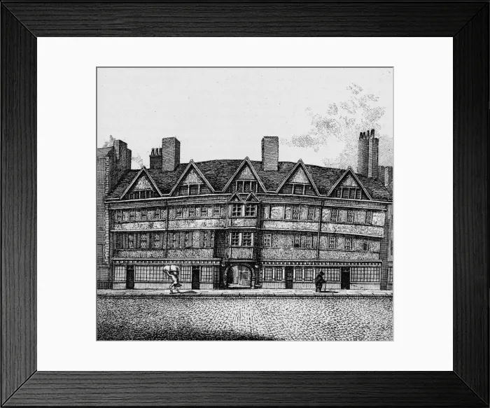 Framed Print : Staple Inn, High Holborn, London, c1890 (1904) Framed Print : Staple Inn, High Holborn, London, c1890 (1904)