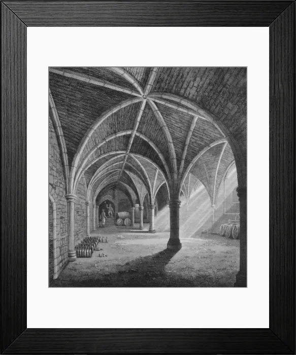 Framed Print : South-west view of Gerrards Hall, London, c1834 (1906) Framed Print : South-west view of Gerrards Hall, London, c1834 (1906)