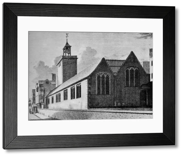 Framed Print : All Hallows Church, London Wall, City of London, c1901 (1906) Framed Print : All Hallows Church, London Wall, City of London, c1901 (1906)