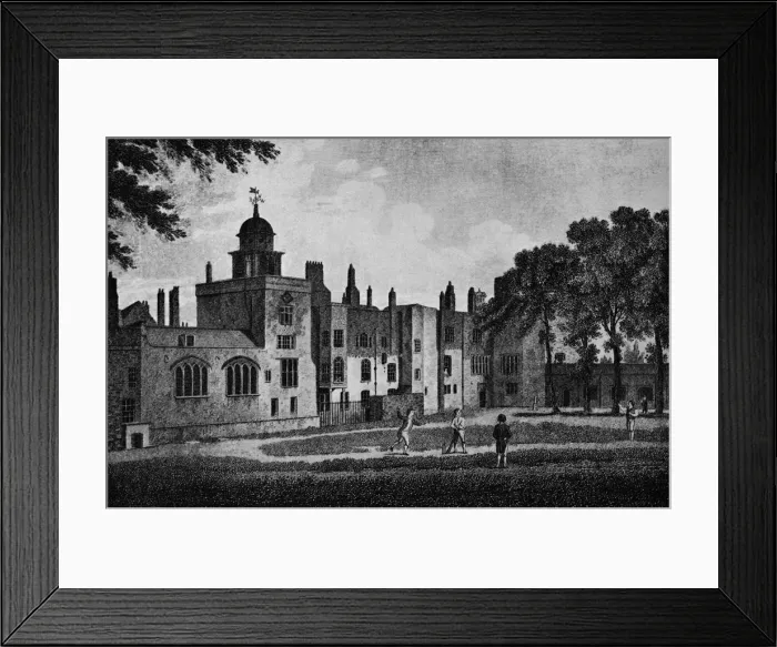 Framed Print : London Charterhouse, 1803 (1906). Artist: James Sargant Storer Framed Print : London Charterhouse, 1803 (1906). Artist: James Sargant Storer