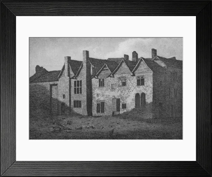 Framed Print : Bermondsey Abbey, 19th century (1906). Artist: John Chessell Buckler Framed Print : Bermondsey Abbey, 19th century (1906). Artist: John Chessell Buckler