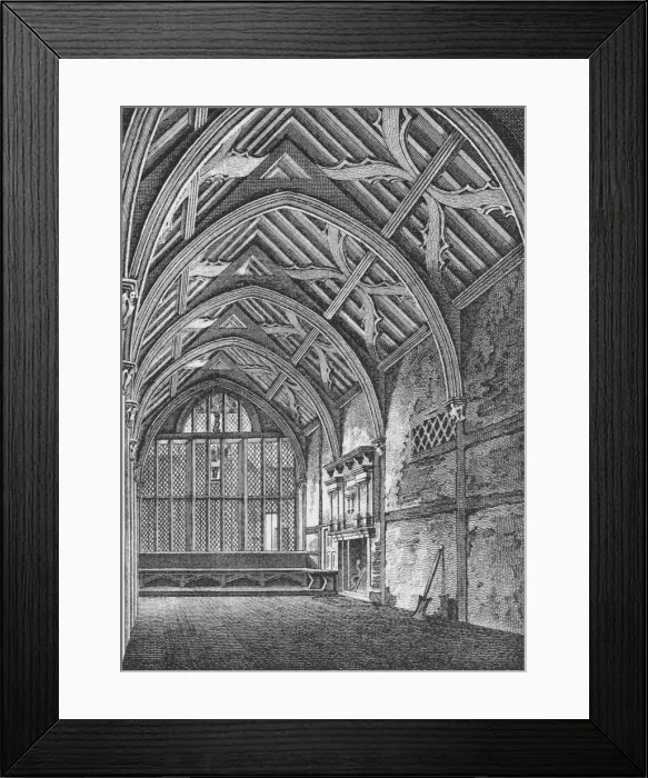 Framed Print : Hall of the Brotherhood of the Holy Trinity, London, c1790 (1906) Framed Print : Hall of the Brotherhood of the Holy Trinity, London, c1790 (1906)