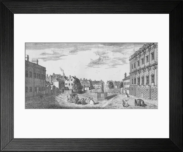 Framed Print : The Privy Garden of Whitehall Palace, Westminster, 1741 (1911). Artist: J Maurier Framed Print : The Privy Garden of Whitehall Palace, Westminster, 1741 (1911). Artist: J Maurier
