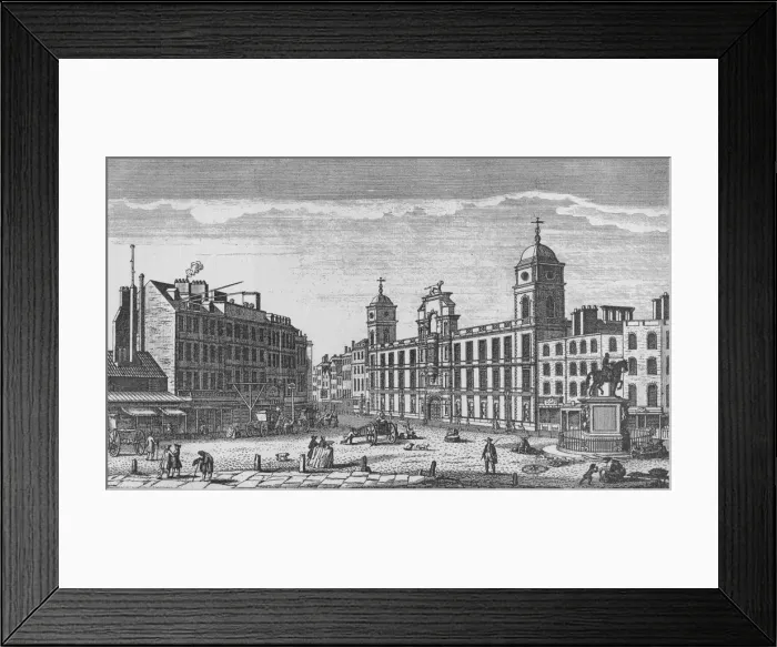 Framed Print : Northumberland House, Charing Cross, Westminster, c1753 (1911). Artist: Thomas Bowles Framed Print : Northumberland House, Charing Cross, Westminster, c1753 (1911). Artist: Thomas Bowles