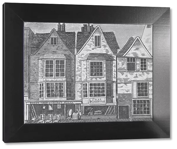 Old houses in St John Street, Clerkenwell, London, c1811 (1911)