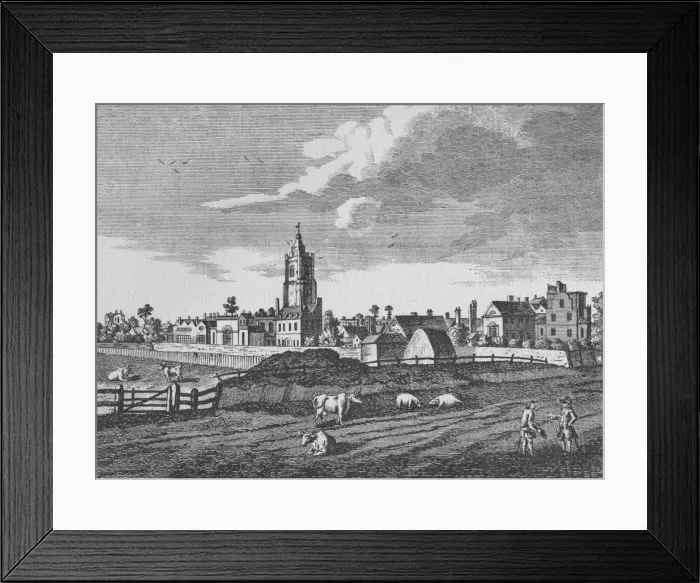 Framed Print : Hackney, c1790 (1911) Framed Print : Hackney, c1790 (1911)