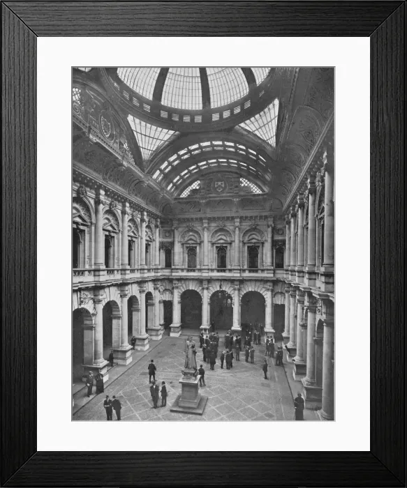 Framed Print : Interior of the Royal Exchange, City of London, c1910 (1911) Framed Print : Interior of the Royal Exchange, City of London, c1910 (1911)