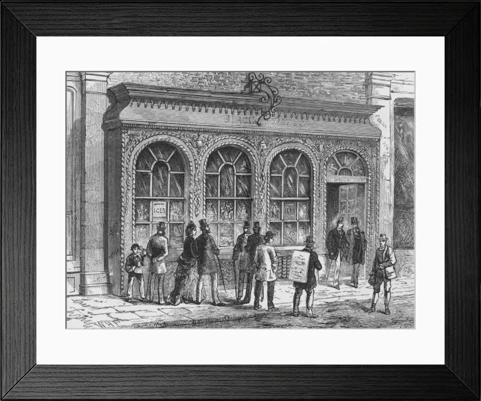 Framed Print : Birchs confectionery shop, Cornhill, City of London, 19th century (1911) Framed Print : Birchs confectionery shop, Cornhill, City of London, 19th century (1911)