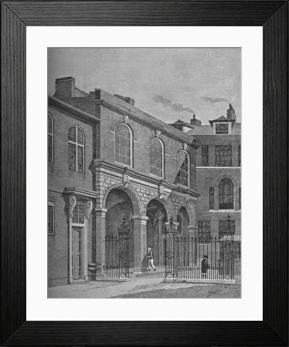 Framed Print : Salters Hall, City of London, 1822 (1911). Artist: Thomas Hosmer Shepherd Framed Print : Salters Hall, City of London, 1822 (1911). Artist: Thomas Hosmer Shepherd