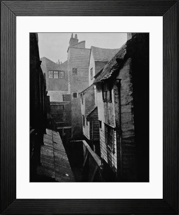 Framed Print : Cloth Fair, City of London, 1911 Framed Print : Cloth Fair, City of London, 1911
