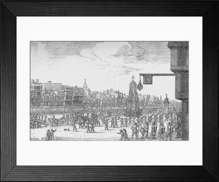 Framed Print : Queen Henrietta Marias Entry into London, 1625 (1903) Framed Print : Queen Henrietta Marias Entry into London, 1625 (1903)