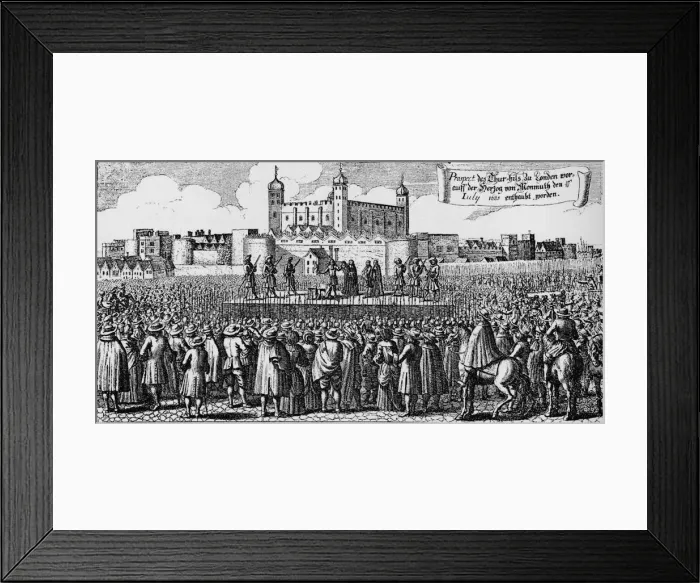 Framed Print : The execution of the Duke of Monmouth, Tower Hill, London, 15 July 1685 (1903) Framed Print : The execution of the Duke of Monmouth, Tower Hill, London, 15 July 1685 (1903)