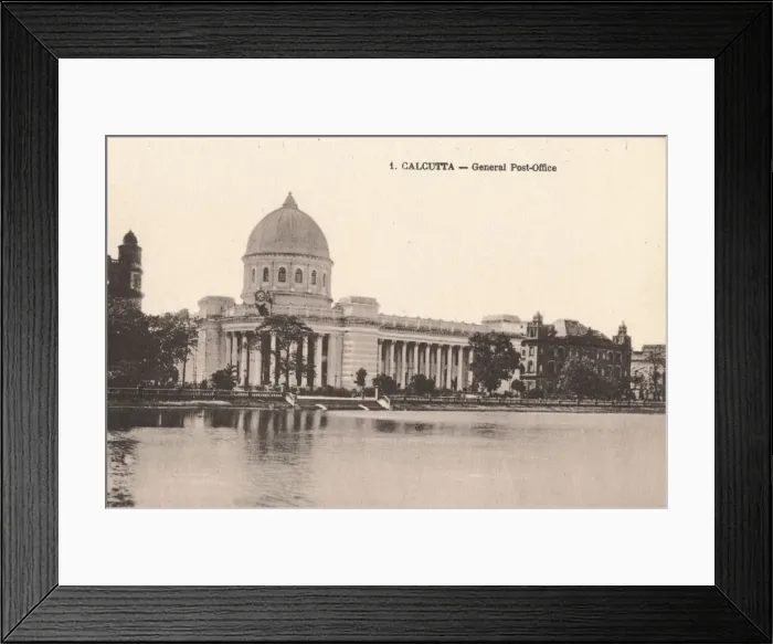 Framed Print : Calcutta - General Post-Office, c1900 Framed Print : Calcutta - General Post-Office, c1900