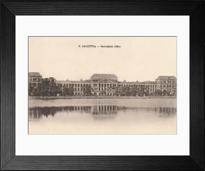 Framed Print : Calcutta - Secretariat Office, c1900 Framed Print : Calcutta - Secretariat Office, c1900