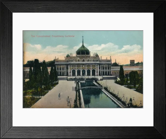 Framed Print : The Hooseinabad Emambara, Lucknow, c1900 Framed Print : The Hooseinabad Emambara, Lucknow, c1900