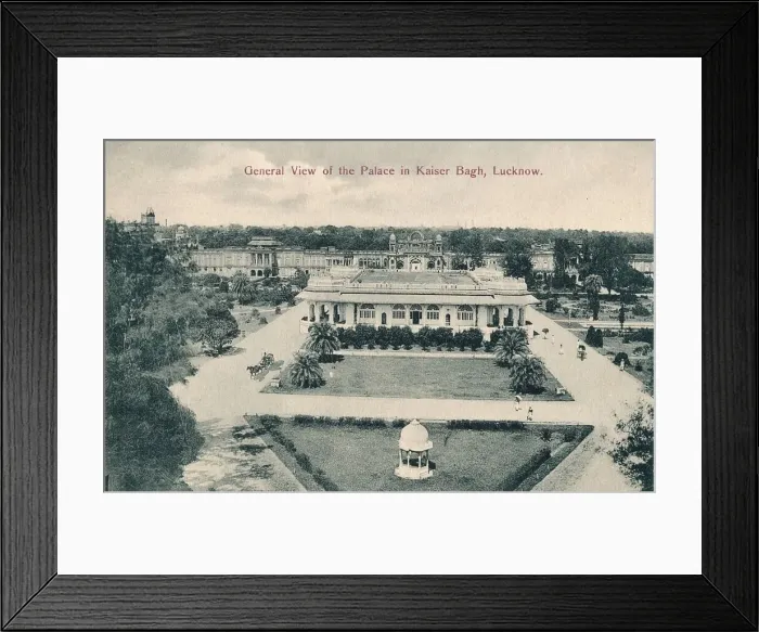 Framed Print : General View of the Palace in Kaiser Bagh, Lucknow, c1900 Framed Print : General View of the Palace in Kaiser Bagh, Lucknow, c1900