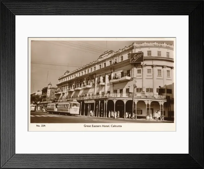 Framed Print : Great Eastern Hotel, Calcutta, c1920 Framed Print : Great Eastern Hotel, Calcutta, c1920