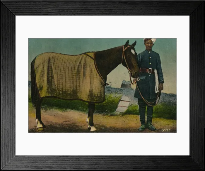 Framed Print : Syce, c1910 Framed Print : Syce, c1910