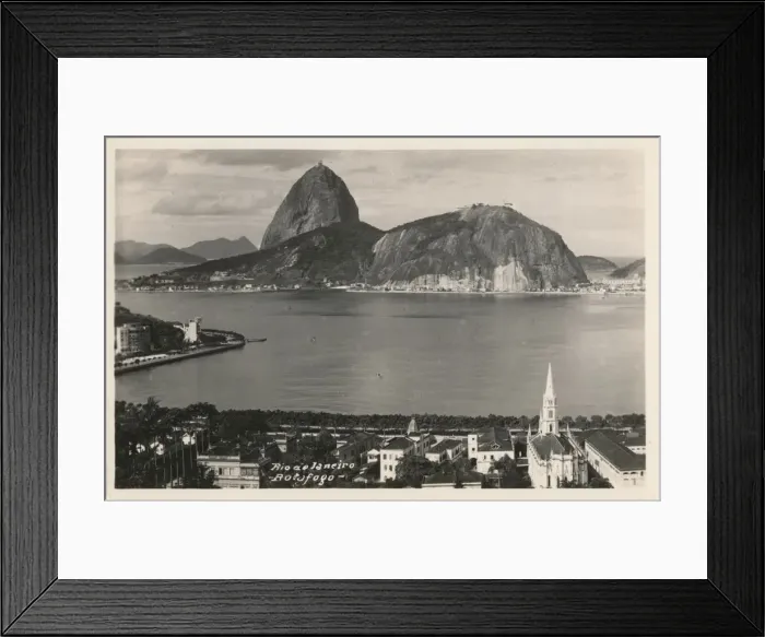 Framed Print : Rio de Janeiro - Botafogo, c1900 Framed Print : Rio de Janeiro - Botafogo, c1900