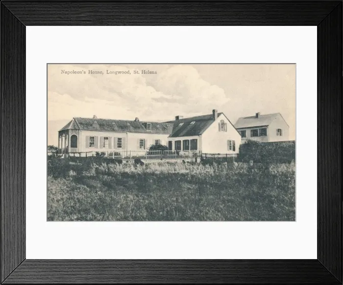 Framed Print : Napoleons House, Longwood, St. Helena, c1940 Framed Print : Napoleons House, Longwood, St. Helena, c1940