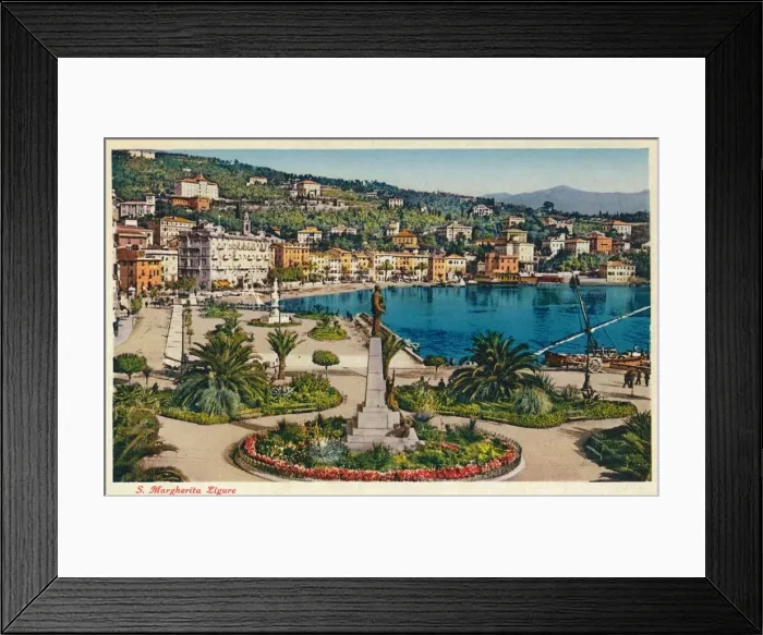 Framed Print : S. Margherita Ligure, c1900 Framed Print : S. Margherita Ligure, c1900