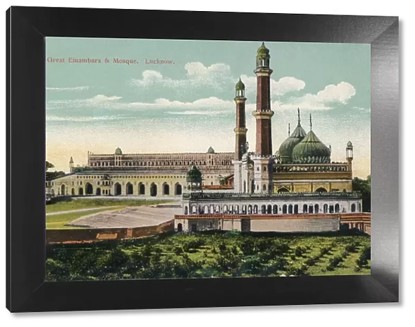 The Great Embambara & Mosque. Lucknow, c1900