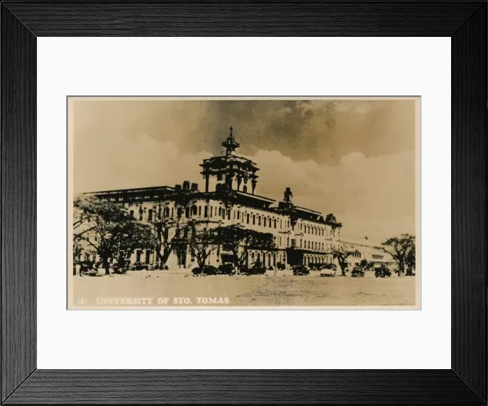 Framed Print : University of Sto. Tomas, c1940 Framed Print : University of Sto. Tomas, c1940
