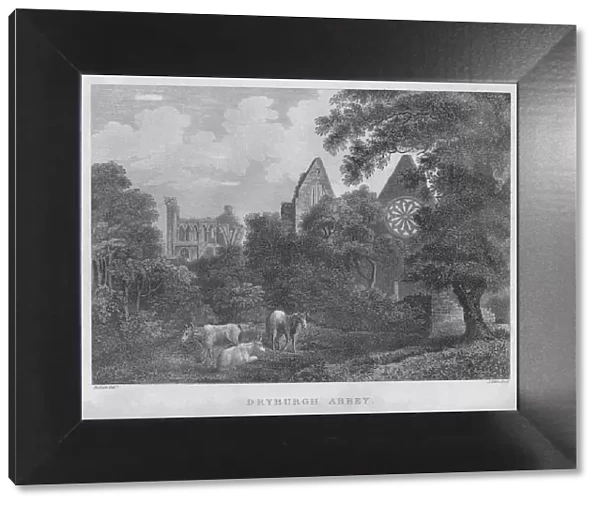 Dryburgh Abbey, 1804. Artist: James Fittler