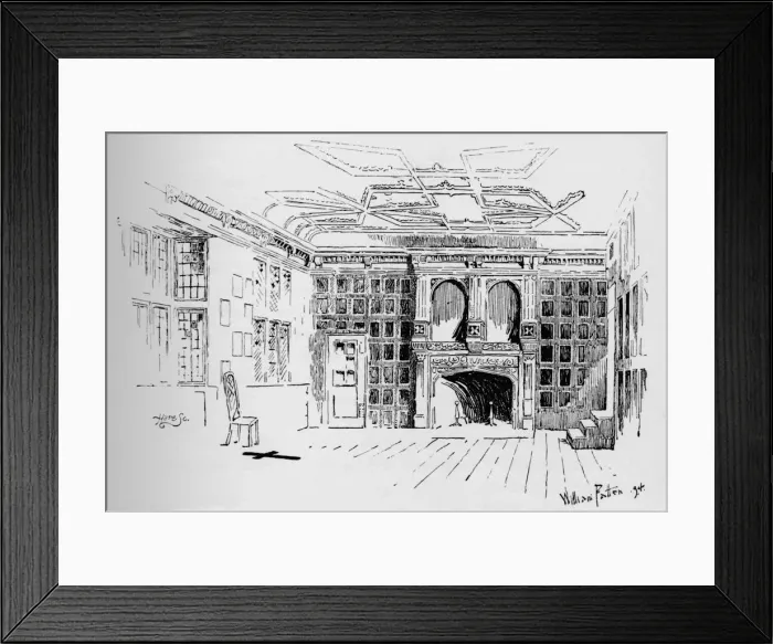 Framed Print : The Star Chamber. Demolished in 1834, c1897. Artist: William Patten Framed Print : The Star Chamber. Demolished in 1834, c1897. Artist: William Patten