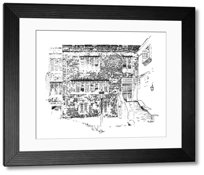 Framed Print : Jerusalem Chamber. Abbots Residence, Westminster, c1897. Artist: William Patten Framed Print : Jerusalem Chamber. Abbots Residence, Westminster, c1897. Artist: William Patten